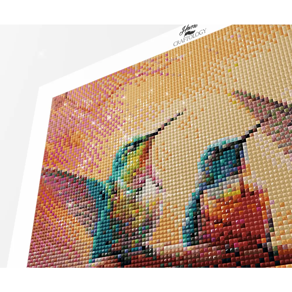 The Hummingbirds - Premium Diamond Painting Kit - Diamond Painting Kit