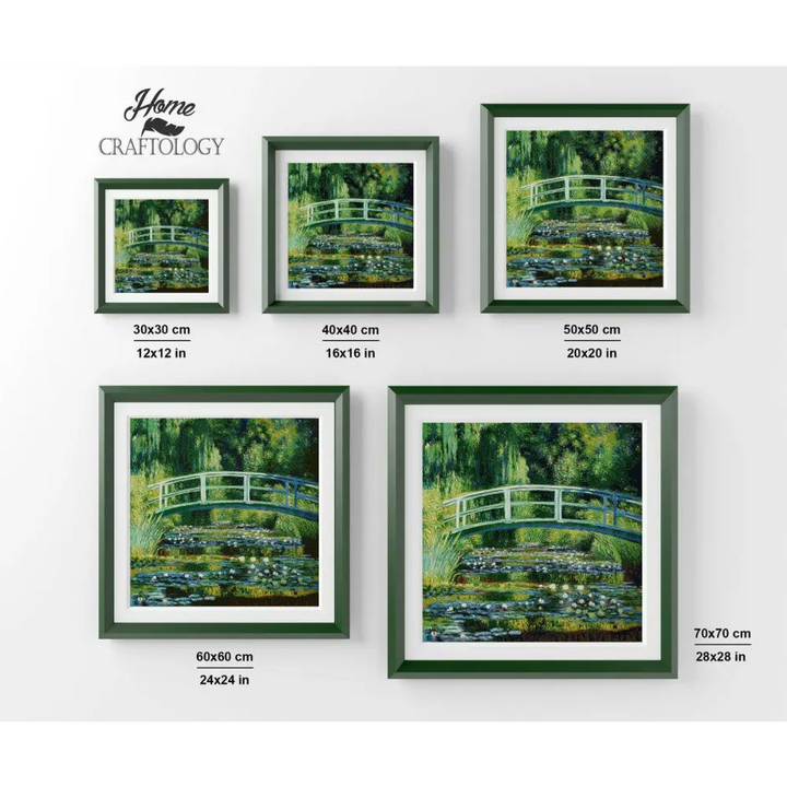 The Water Lily Pond - Premium Diamond Painting Kit - Diamond Painting Kit