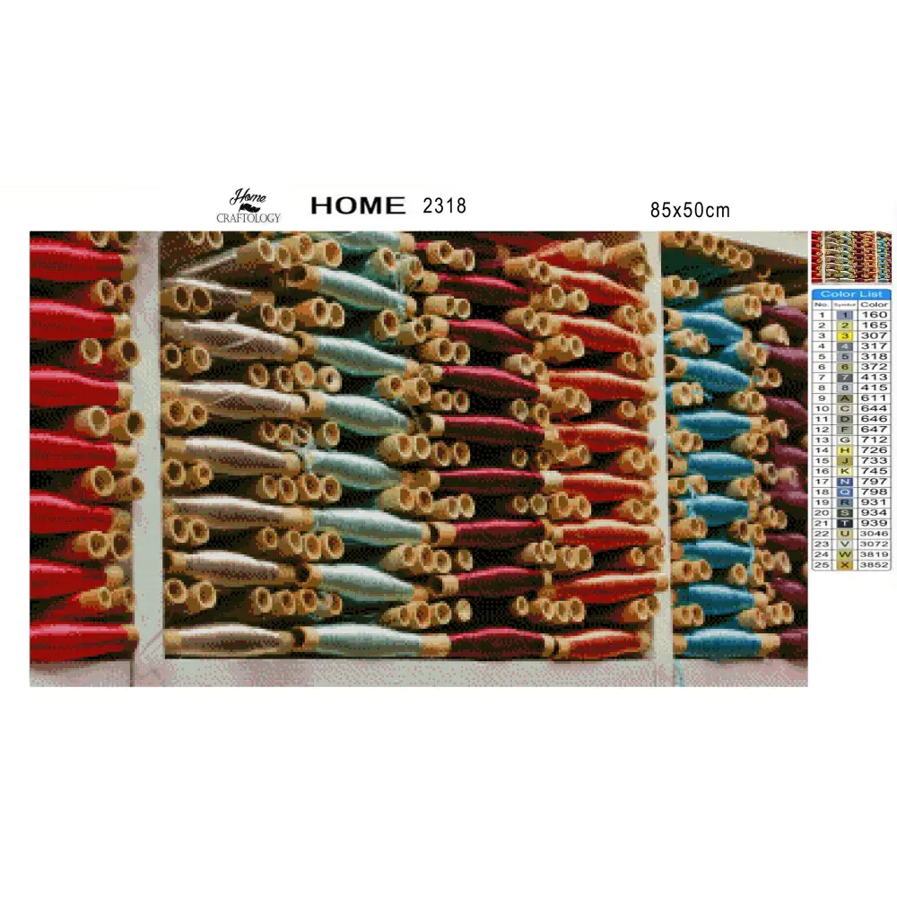 Threads on Display - Premium Diamond Painting Kit - Diamond Painting Kit