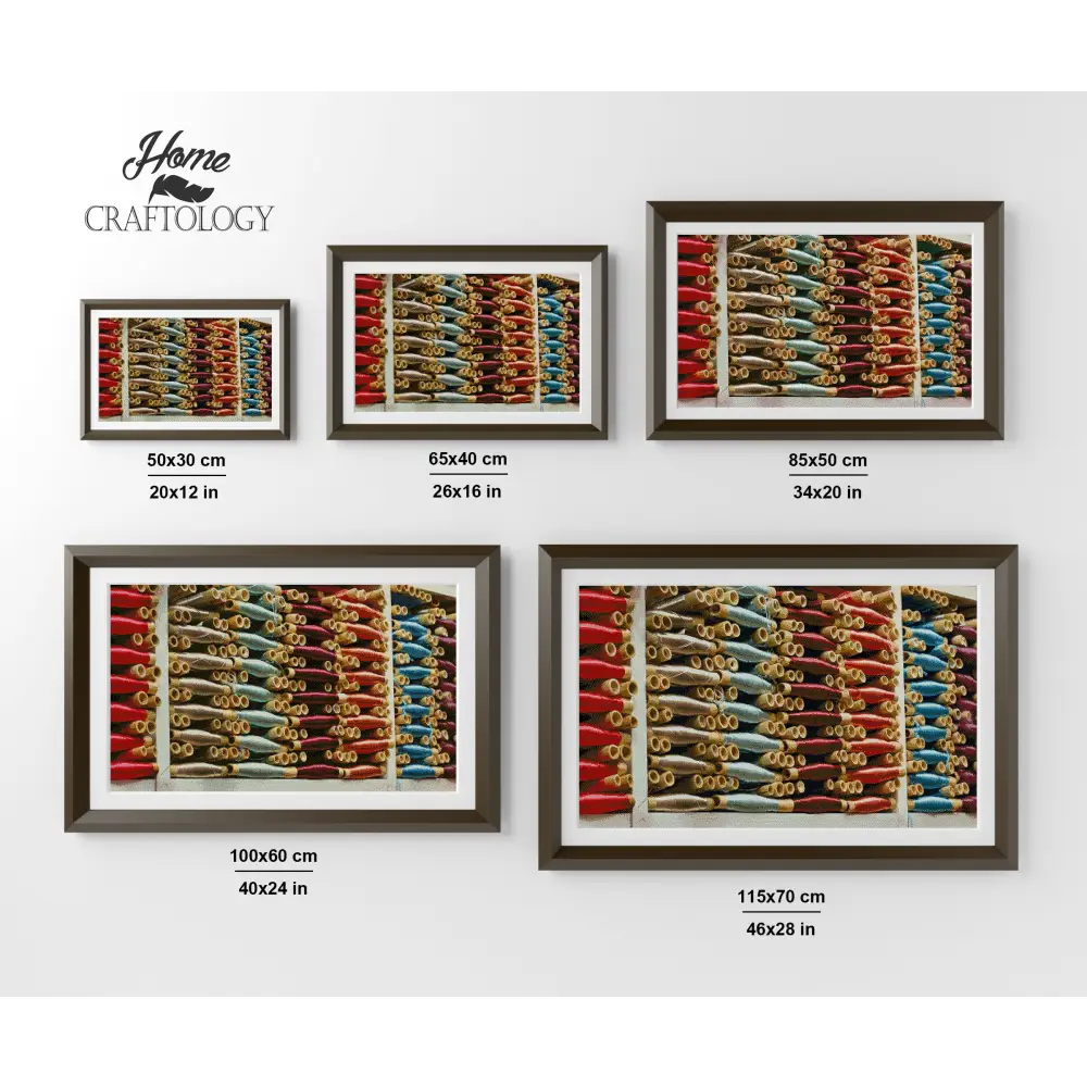 Threads on Display - Premium Diamond Painting Kit - Diamond Painting Kit
