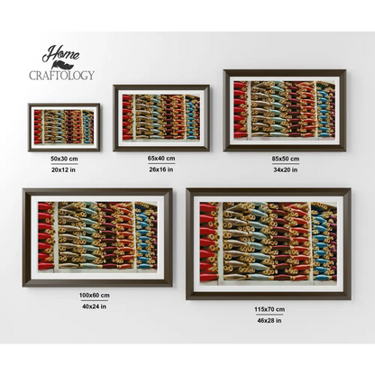 Threads on Display - Premium Diamond Painting Kit - Diamond Painting Kit