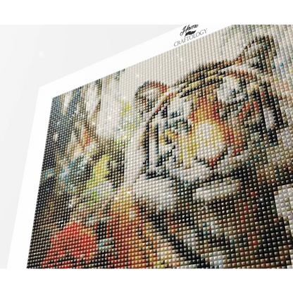 Tigers in the Forest - Exclusive Premium Diamond Painting Kit - Diamond Painting Kit