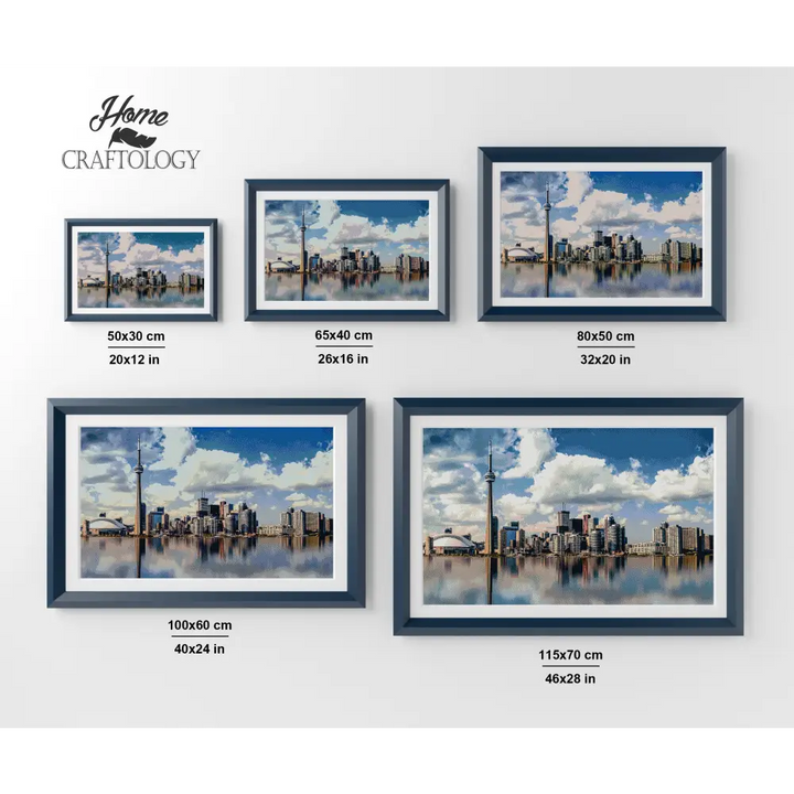 Toronto Skyline - Premium Diamond Painting Kit - Diamond Painting Kit