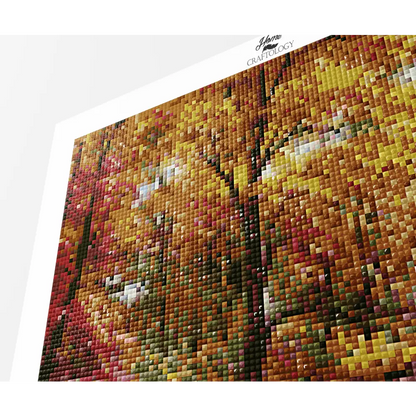Trees and Flowers - Premium Diamond Painting Kit - Diamond Painting Kit