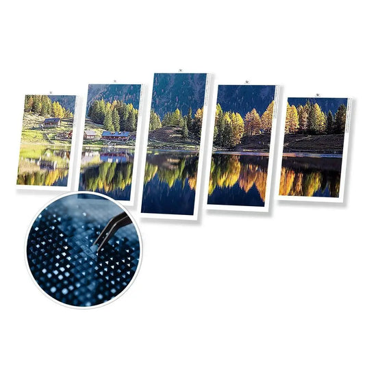 Trees Reflection Panel - Diamond Painting Panels - Diamond Painting Cross Stitch