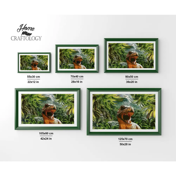 Tyrannosaurus Rex - Premium Diamond Painting Kit - Diamond Painting Kit