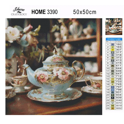 Vintage China - Exclusive Premium Diamond Painting Kit - Diamond Painting Kit