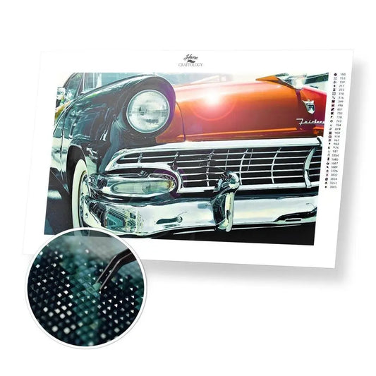 Vintage Retro - Diamond Painting Kit - Home Craftology