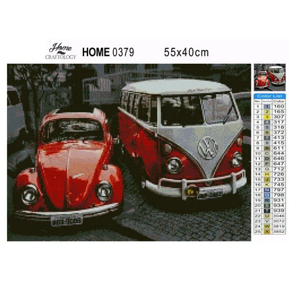 Volkswagen - Premium Diamond Painting Kit - Diamond Painting Kit