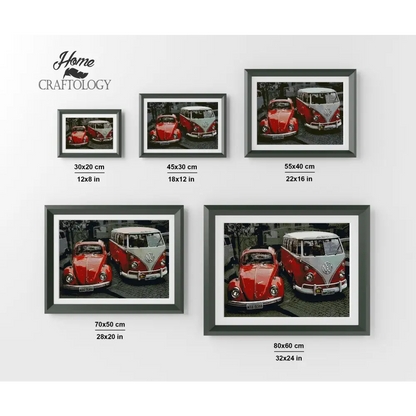 Volkswagen - Premium Diamond Painting Kit - Diamond Painting Kit