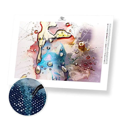Water Effect - Premium Diamond Painting Kit - 45x30cm / 18x12’’ / Square (Most Popular) - Diamond Painting Kit
