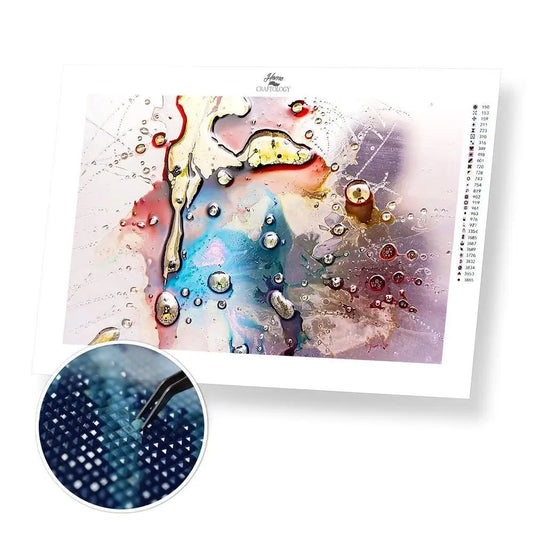 Water Effect - Premium Diamond Painting Kit - 45x30cm / 18x12’’ / Square (Most Popular) - Diamond Painting Kit