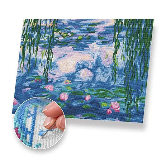 Water Lilies Kit - Cross Stitch - Cross Stitch Kit