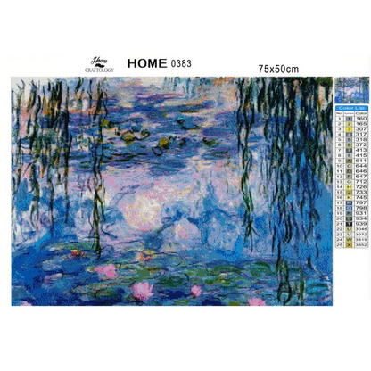 Water Lilies - Premium Diamond Painting Kit - Diamond Painting Kit