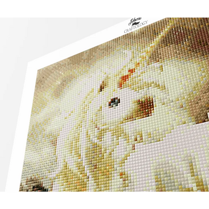 White Unicorn - Premium Diamond Painting Kit - Diamond Painting Kit