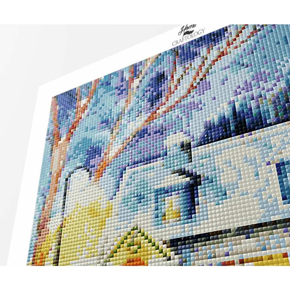 Winter Cottage - Premium Diamond Painting Kit - Diamond Painting Kit