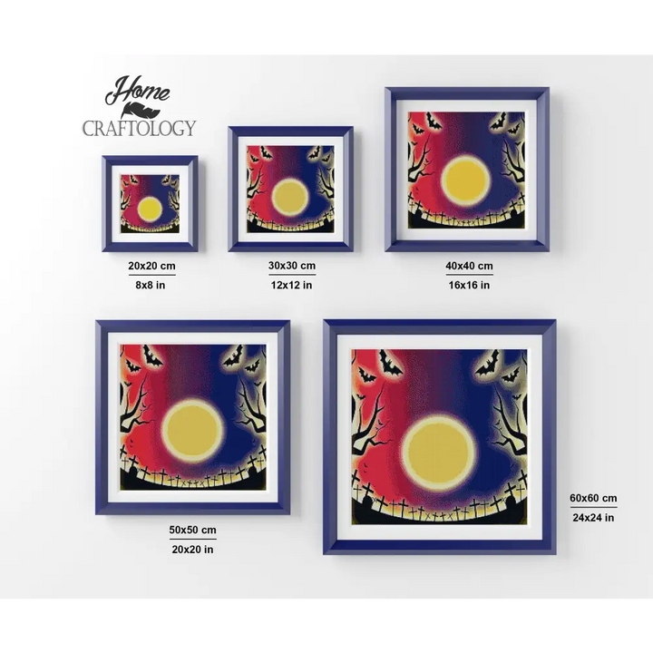 Yellow Moon - Premium Diamond Painting Kit - Diamond Painting Kit