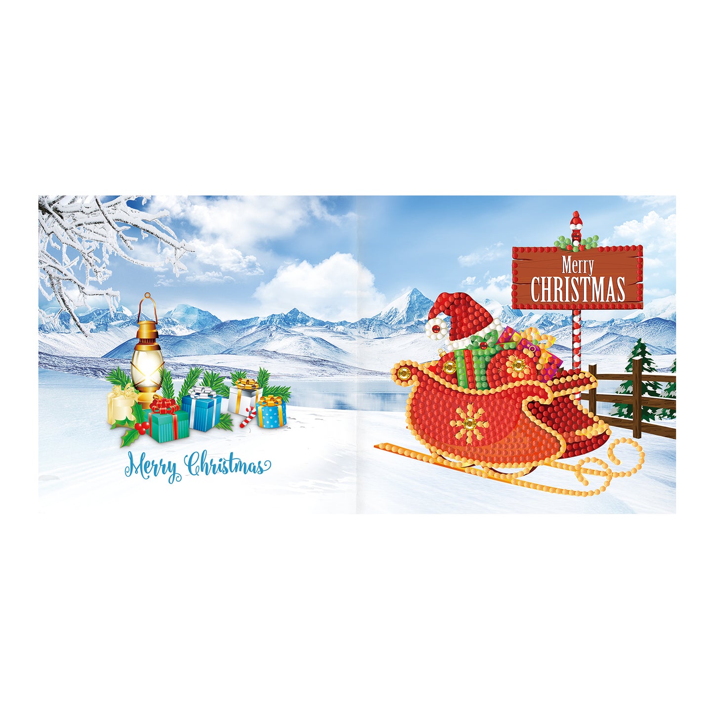 Set of 12 Christmas Greeting Cards