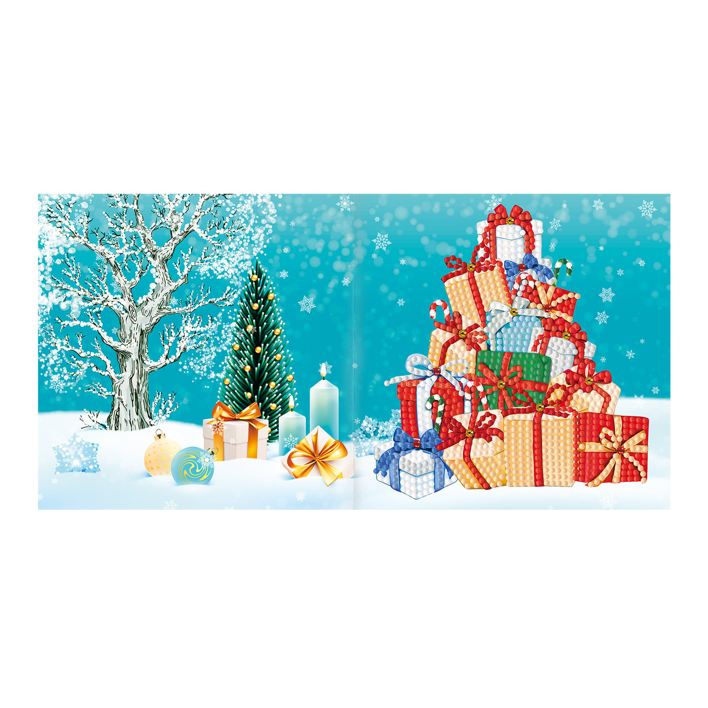 Set of 12 Christmas Greeting Cards