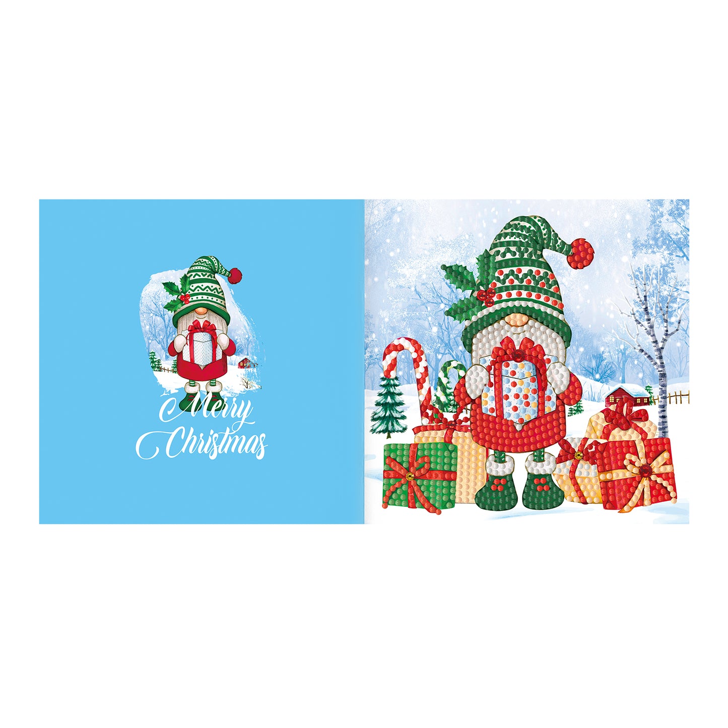 Set of 12 Christmas Greeting Cards