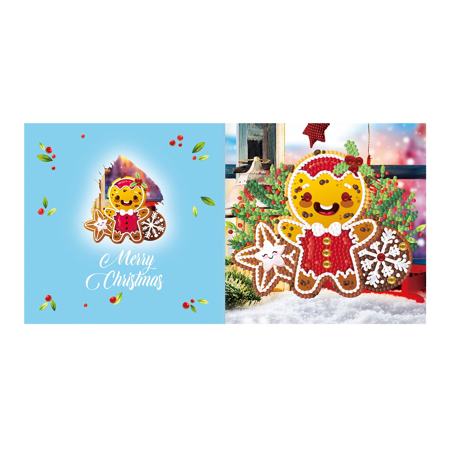 Set of 12 Christmas Greeting Cards