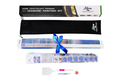 Socks with Gifts Gemstone - Premium 5D Poured Glue Diamond Painting Kit