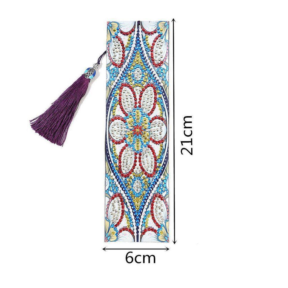 Flower - Diamond Painting Bookmark