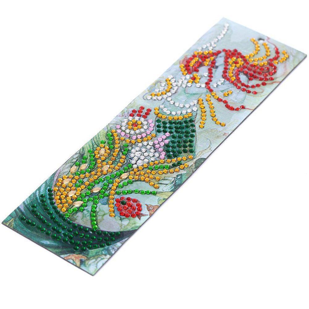 Mermaid - Diamond Painting Bookmark