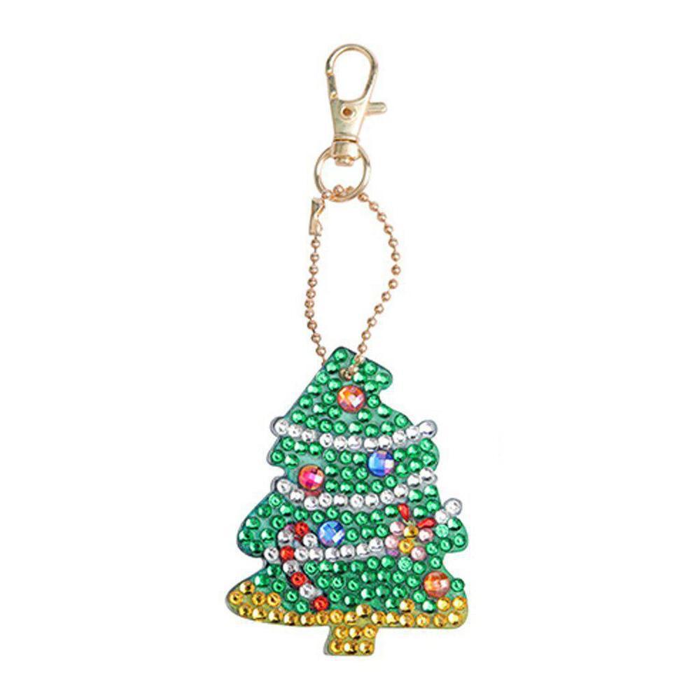 Merry Christmas - Diamond Painting Keychain