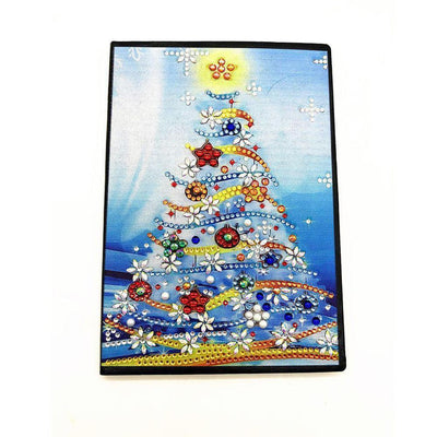 Christmas Tree - Diamond Painting A5 Notebook