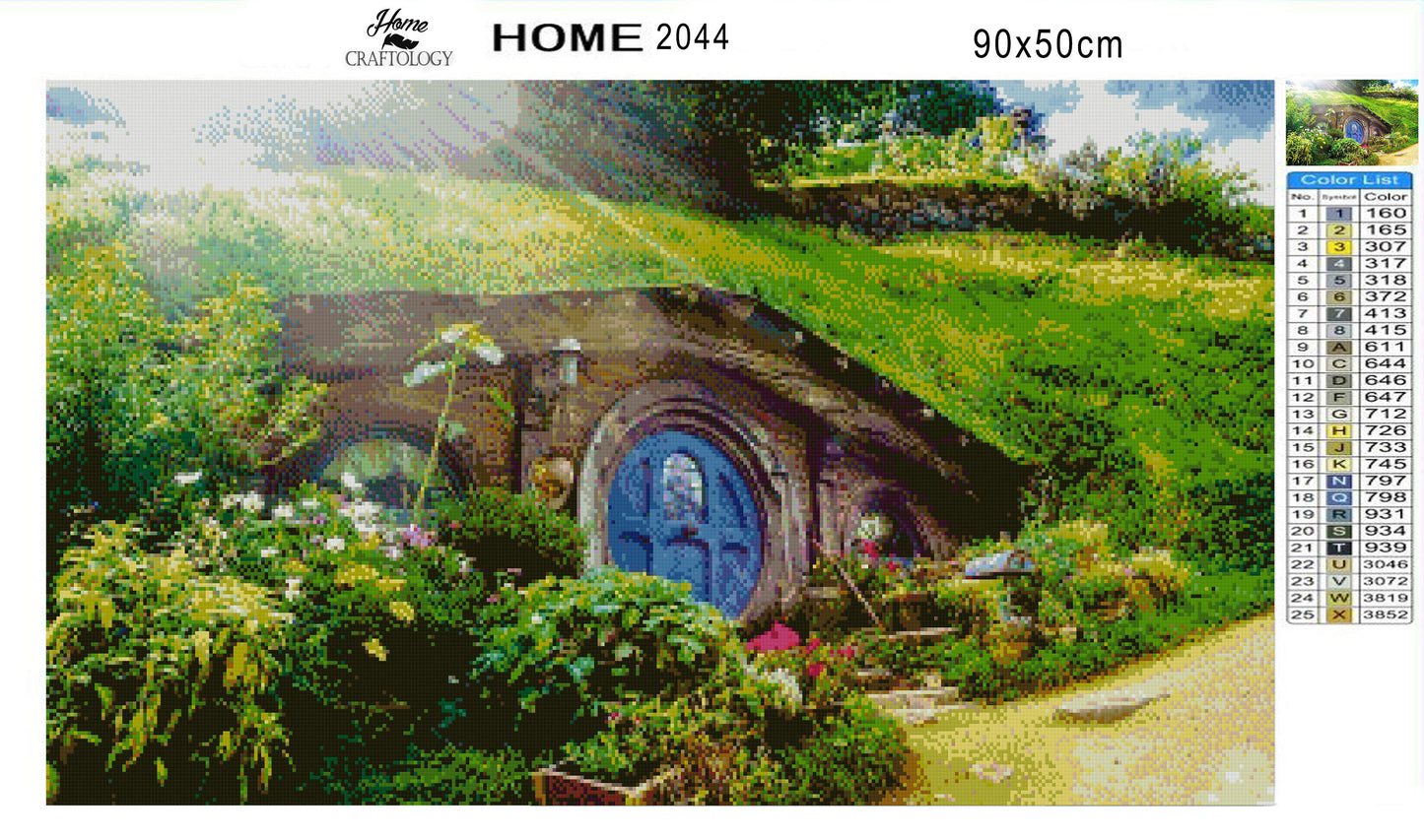 Hobbiton - Premium Diamond Painting Kit