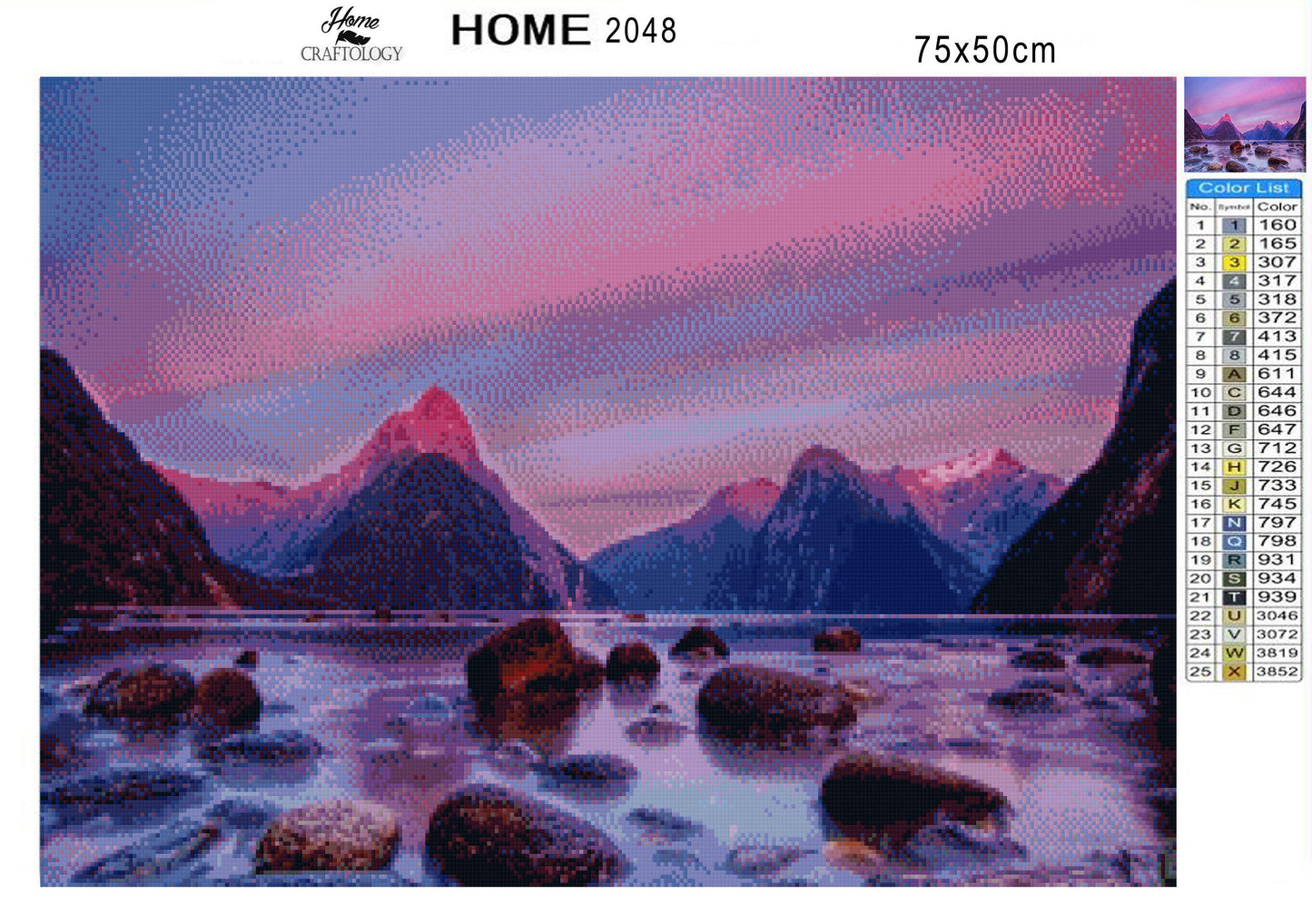 Milford Sound - Premium Diamond Painting Kit