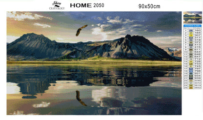 New Zealand Mountains - Premium Diamond Painting Kit