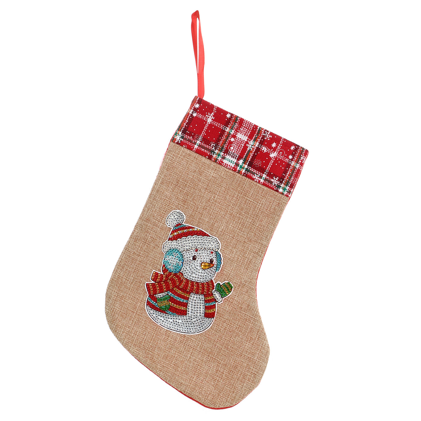 Winter Snowman - Glow in the Dark Christmas Socks