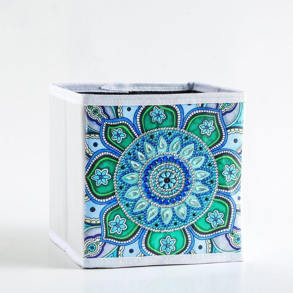 Green Mandala - Diamond Painting Storage Kit