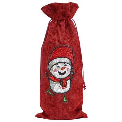Happy Snowman - Long Christmas Bag