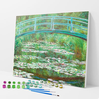 Water Lily Pond Kit - Paint By Numbers