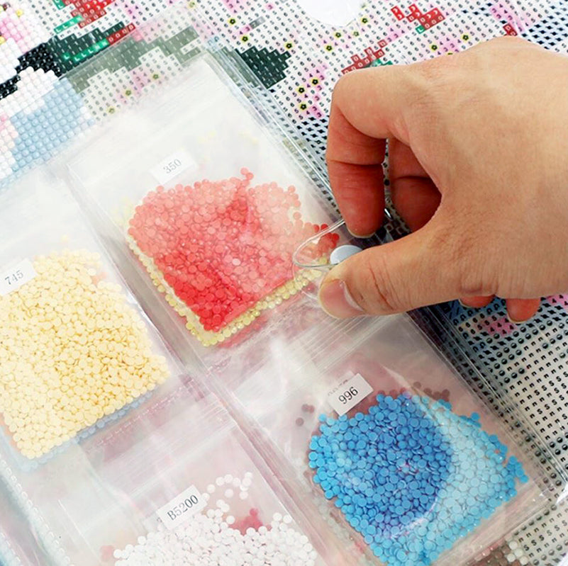 Diamond Painting Beads Container Booklet