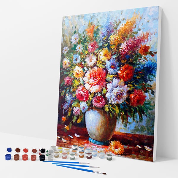 Colorful Bouquet Kit - Paint By Numbers