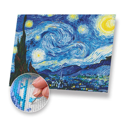 Starry Night Kit - Cross Stitch