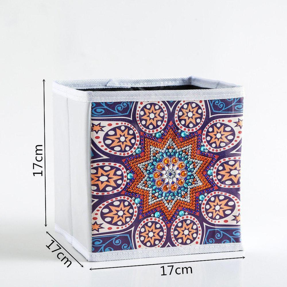 Mandala Orange - Diamond Painting Storage Kit