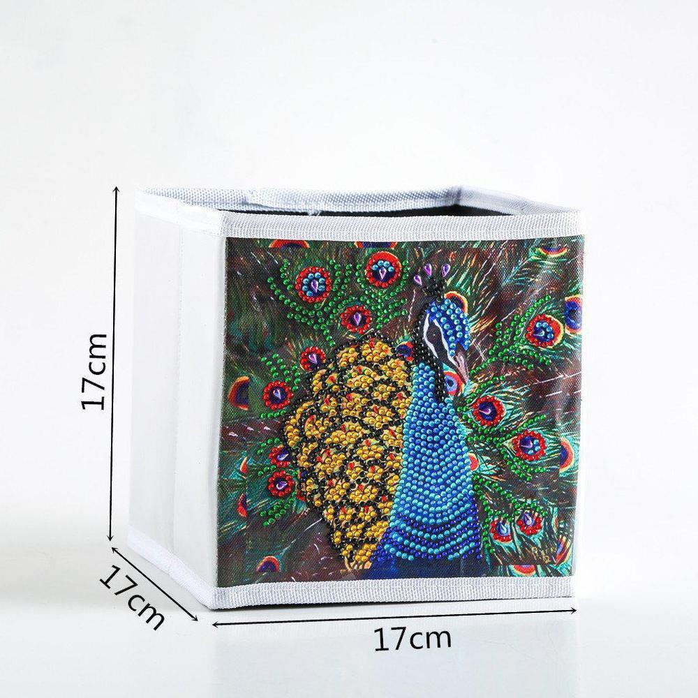 Peacock - Diamond Painting Storage Kit