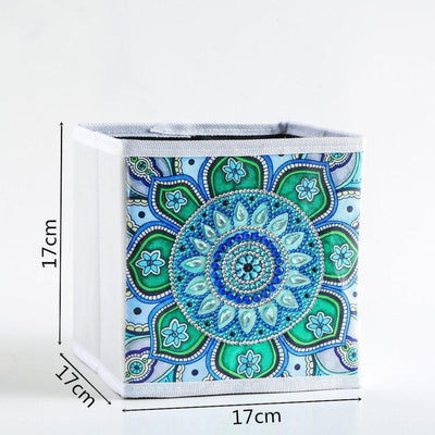 Green Mandala - Diamond Painting Storage Kit