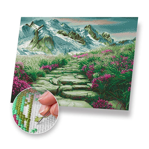 Misty Mountain Kit - Cross Stitch