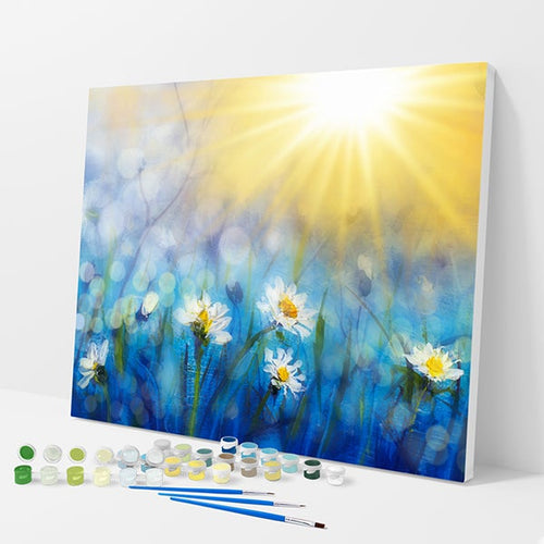 Daisies in the Sun Kit - Paint By Numbers