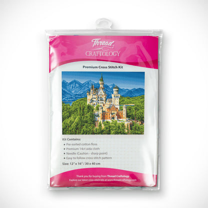 Romantic Castle Kit - Cross Stitch