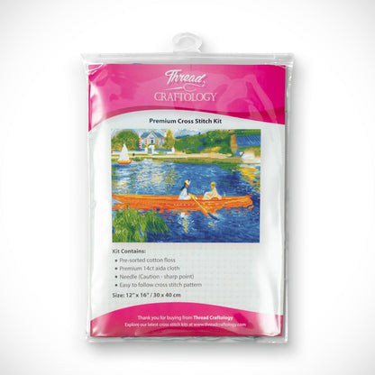 Rowing on the River Kit - Cross Stitch