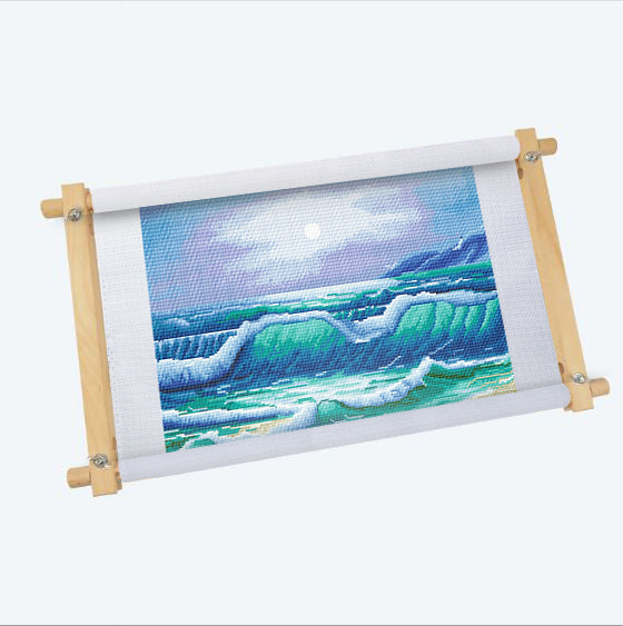 Sunlit Waves Kit - Cross Stitch