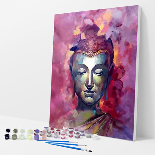 Abstract Buddha Kit - Paint By Numbers