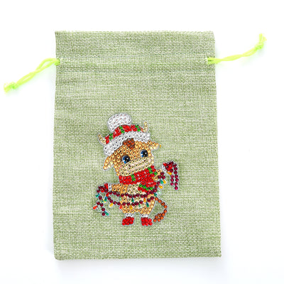 Reindeer - Small Christmas Bag